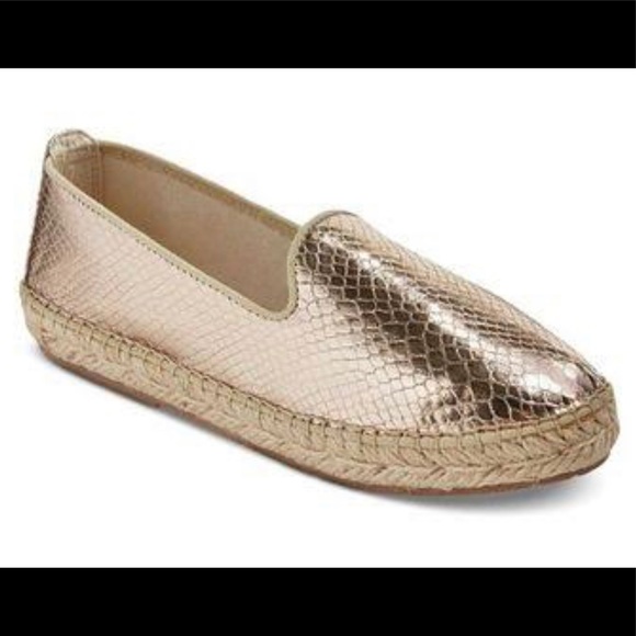 DV by Dolce Vita Shoes - DV by Dolce Vita Espadrille Flats Snake Print, 9.5